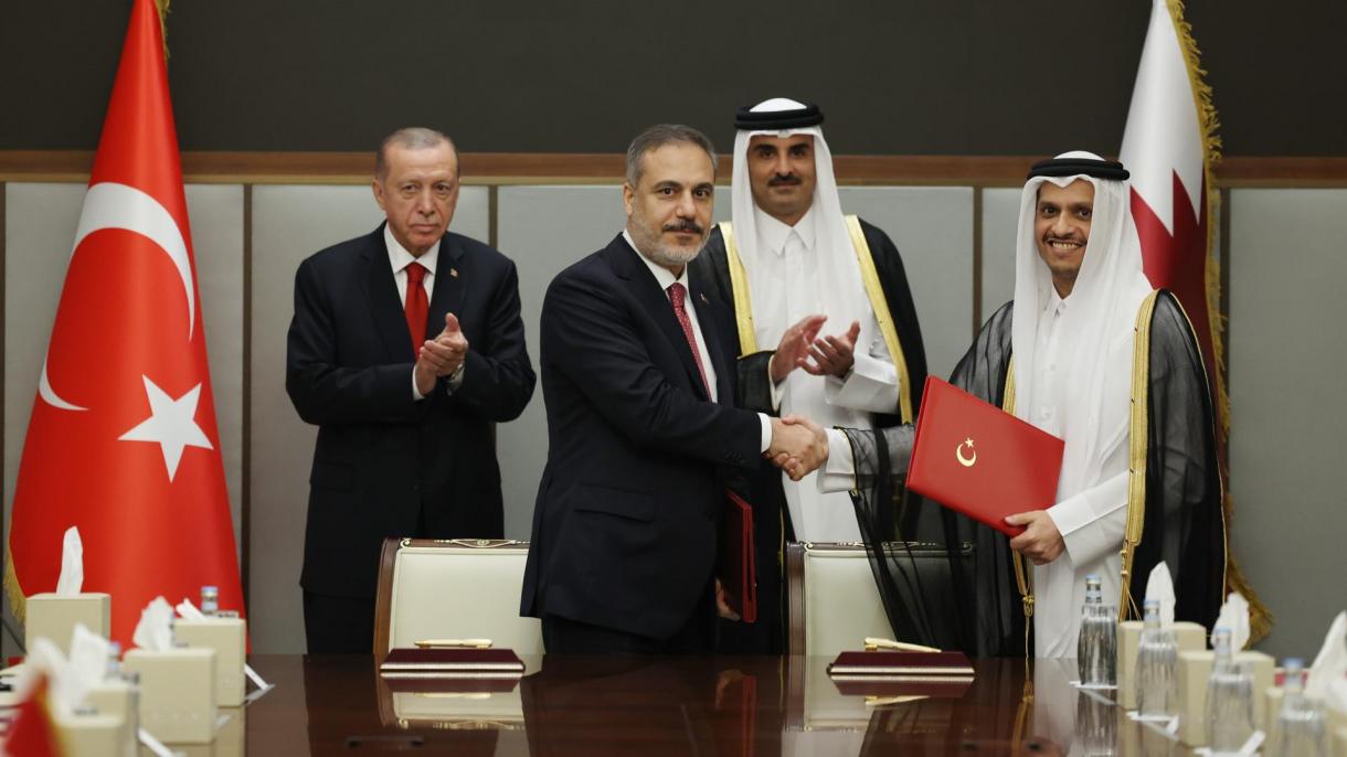 Emitida una declaración por el 50 aniversario de relaciones entre Türkiye y Qatar