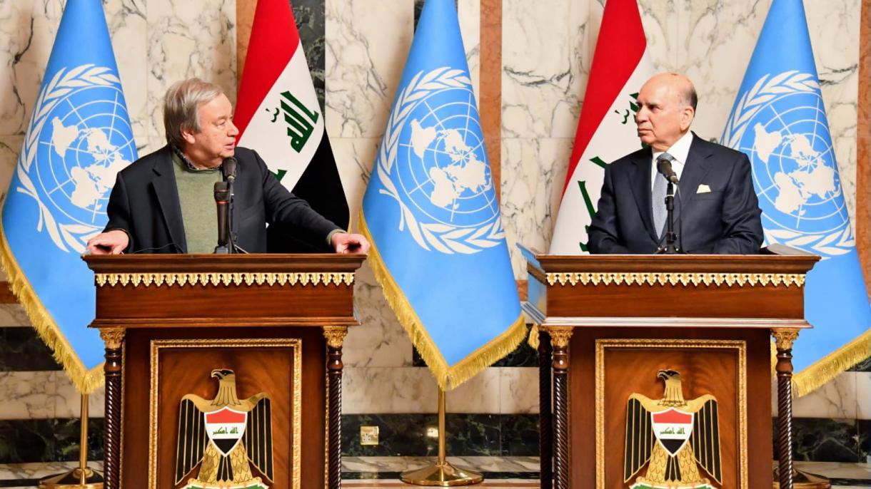 联合国秘书长古特雷斯访问伊拉克
