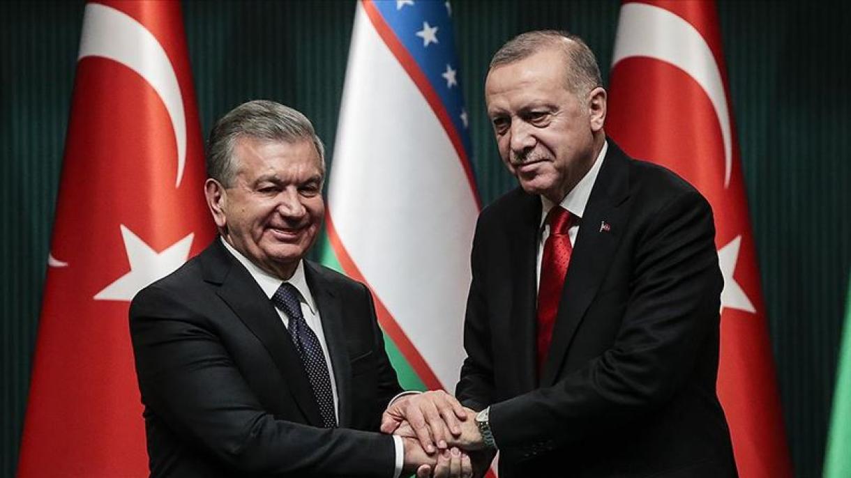 Ердоган разговаря с президента на Узбекистан Мирзийоев