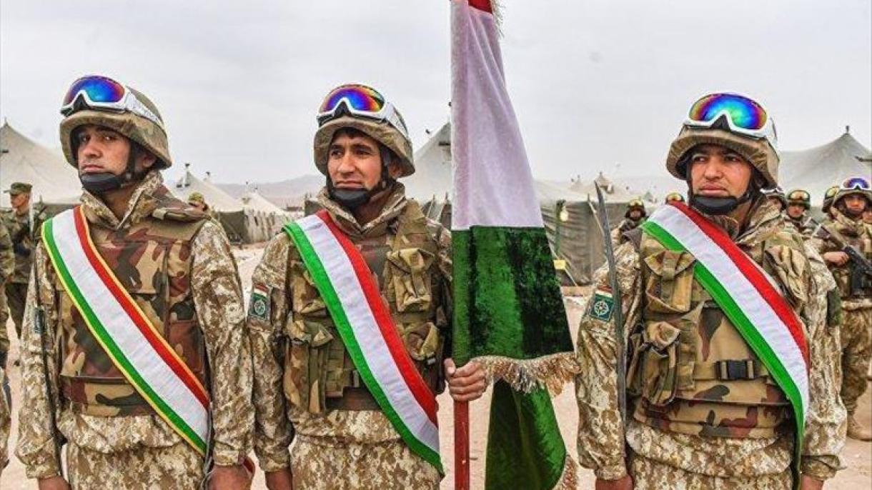 مانور مشترک نیروهای قزاقستان و تاجیکستان در این کشور