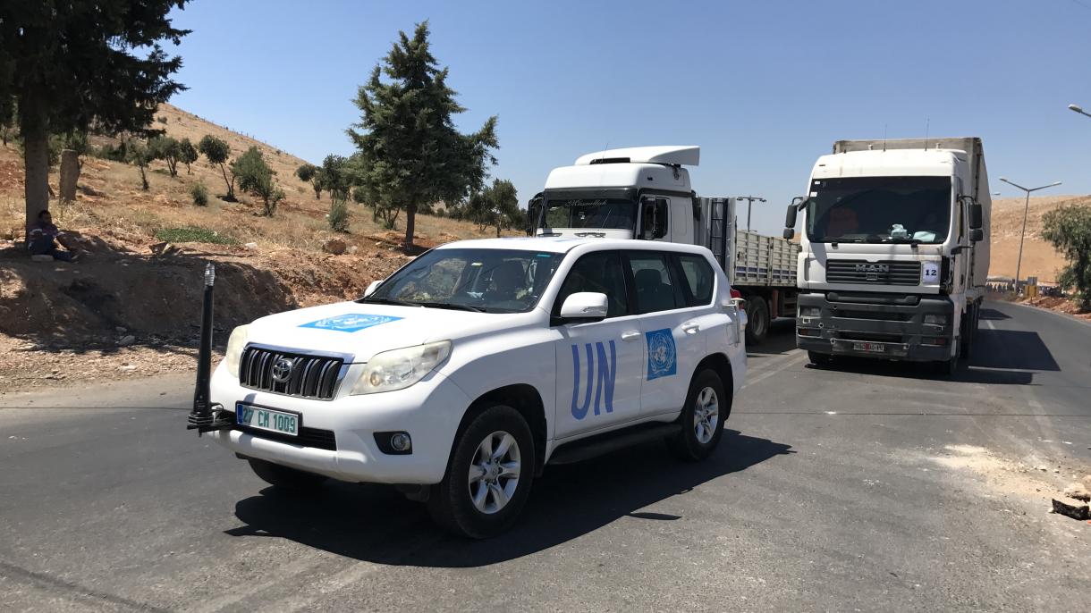 BMT Suriyanın İdlib şəhərinə 22 TIR humanitar yardım göndərdi