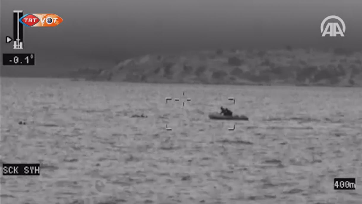 偷渡船在爱琴海沉没11人遇难