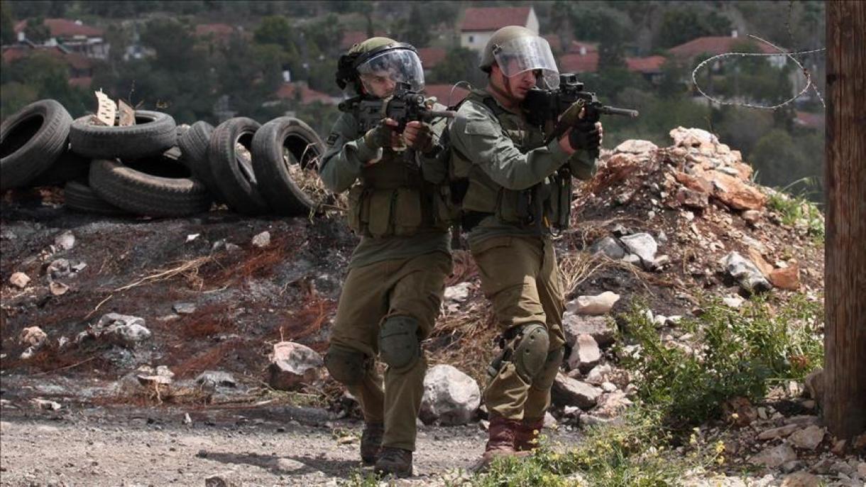 یک فلسطینی توسط نظامیان اسرائیل زخمی شد