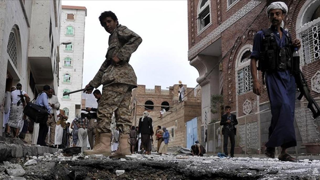 یمن ده حوثیلر تامانیدن اویوشتیریلگن هجوم عاقبتیده کوپلب کیشی اولیب یره لندی