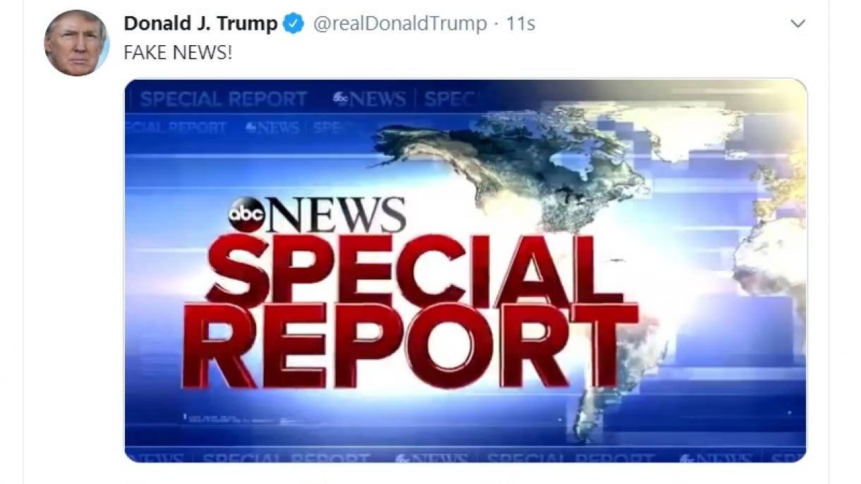 “FAKE NEWS”: Trump expõe o video falso divulgado pela ABC News