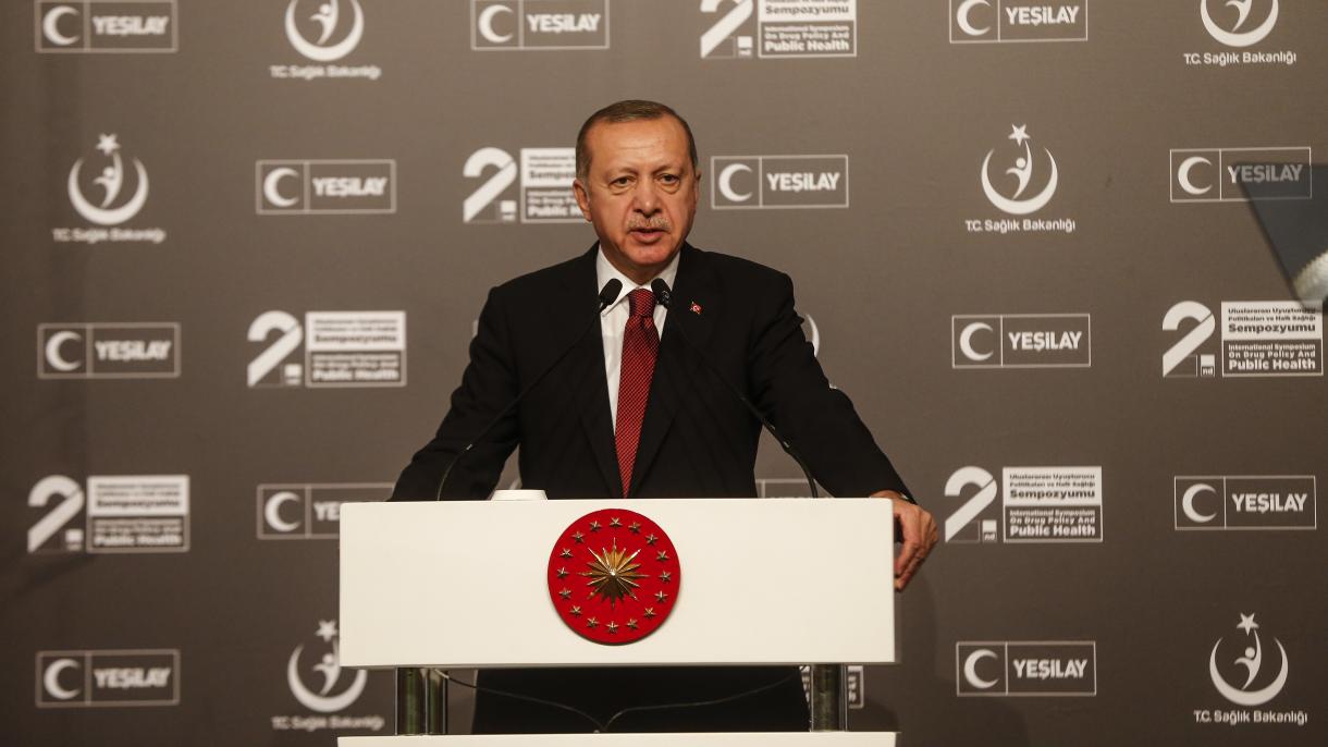 A terrorizmus elleni kiállásra szólított fel Erdoğan