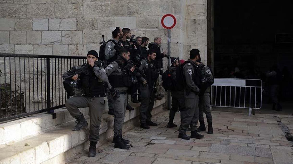 Израиль баскын астындагы Чыгыш Иерусалим көчөлөрүндө полиция санын арттырды