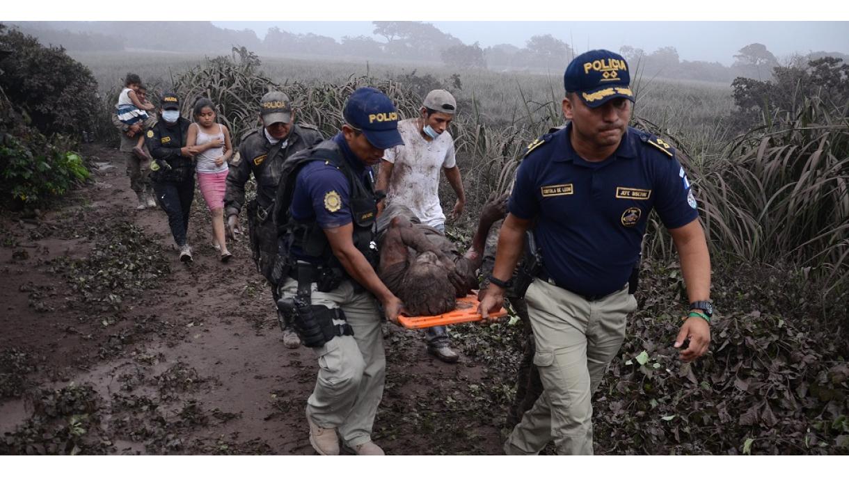 Luto en Guatemala por decenas de fallecidos por la erupción del volcán Fuego
