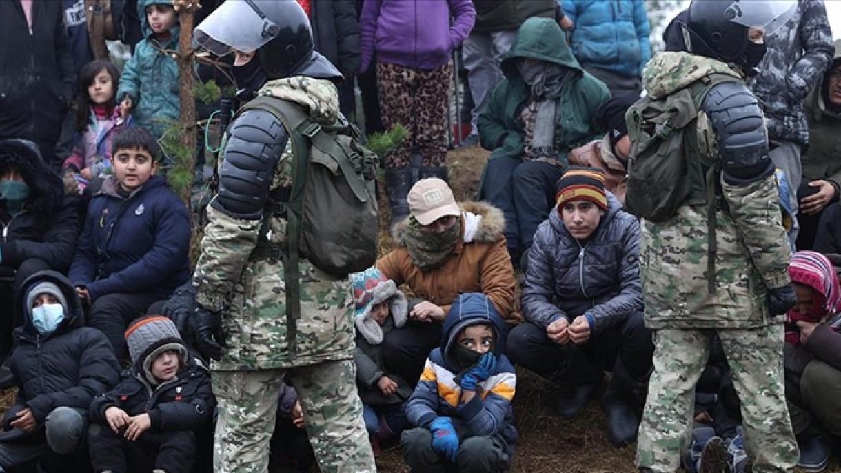 بیلا رس۔ پولینڈ سرحدوں پر مہاجرین کے بحران کے ذمہ دار بیلا رس اور روس ہیں، امریکہ