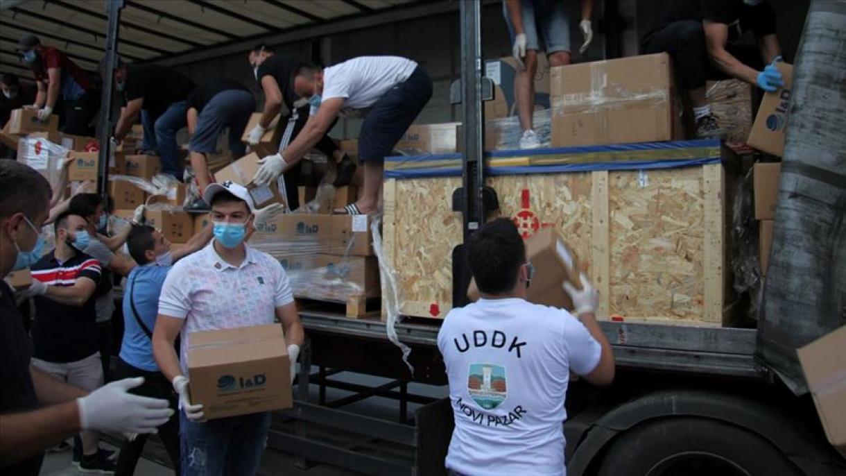 ترکی: طبّی امداد نَوی بازار پہنچ گئی