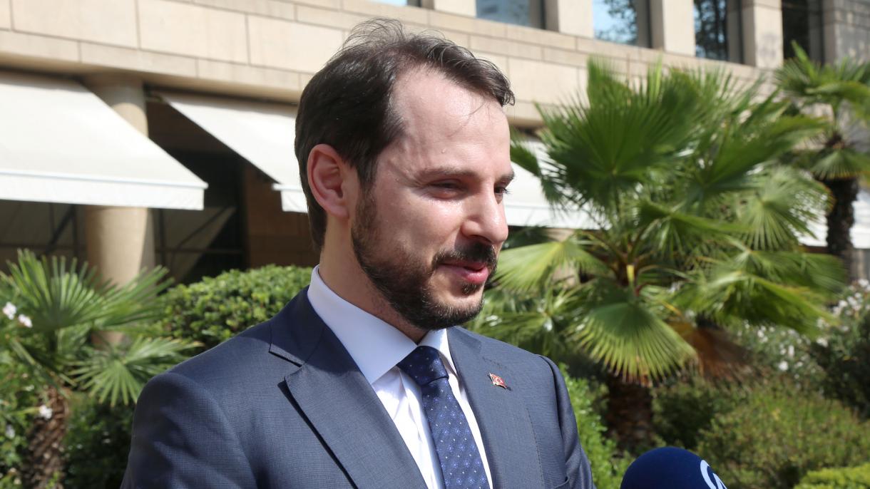 Berat Albayrak se dirigió a la Agencia Internacional de la Energía Atómica