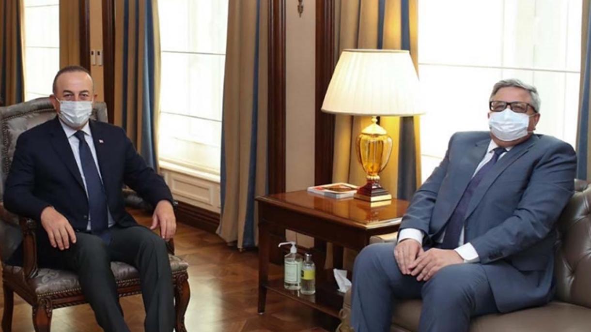 土耳其外长接见俄罗斯驻安卡拉大使