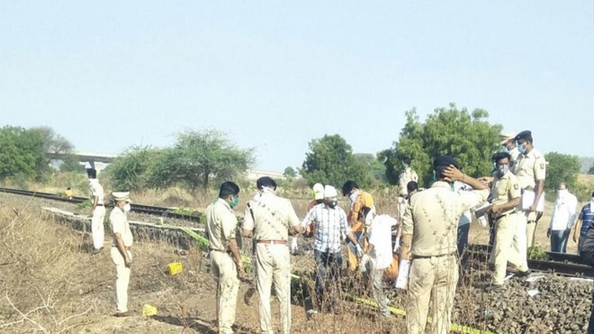 بھارت: پٹری پر سوئے مزدورں پر ٹرین چڑھ گئی،16ہلاک