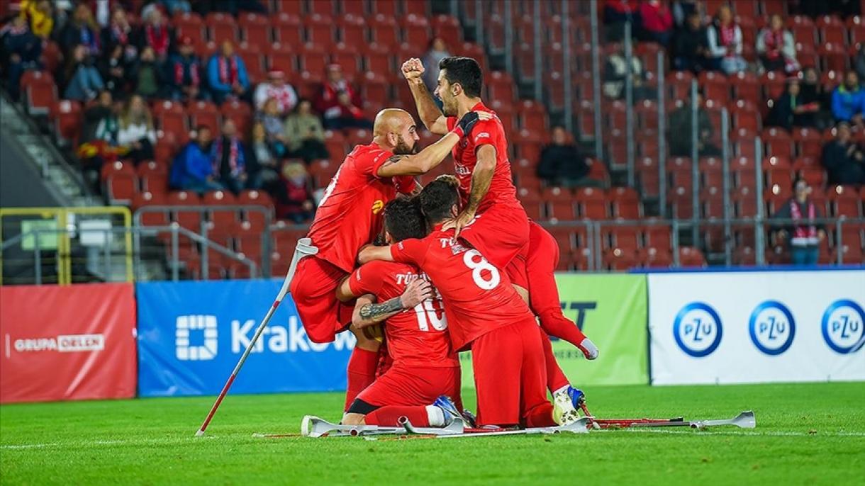 Түркиянын Ампутациялык футбол курама командасы экинчи ирет Европа чемпиону болду