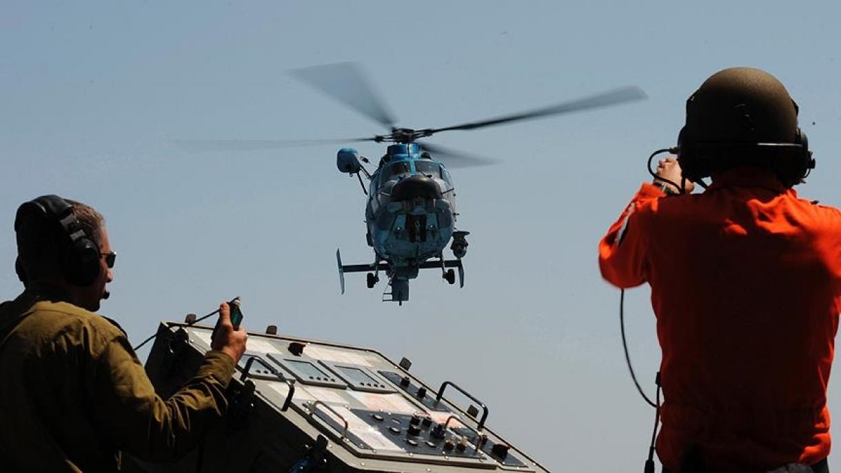 Un elicottero israeliano precipita al largo di Haifa