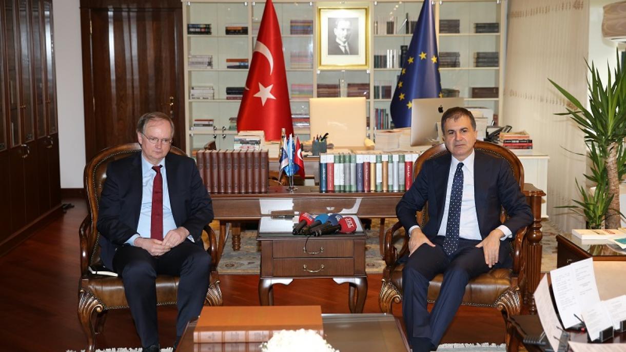 Çelik e Berger discutem futuro das relações entre a Turquia e a UE