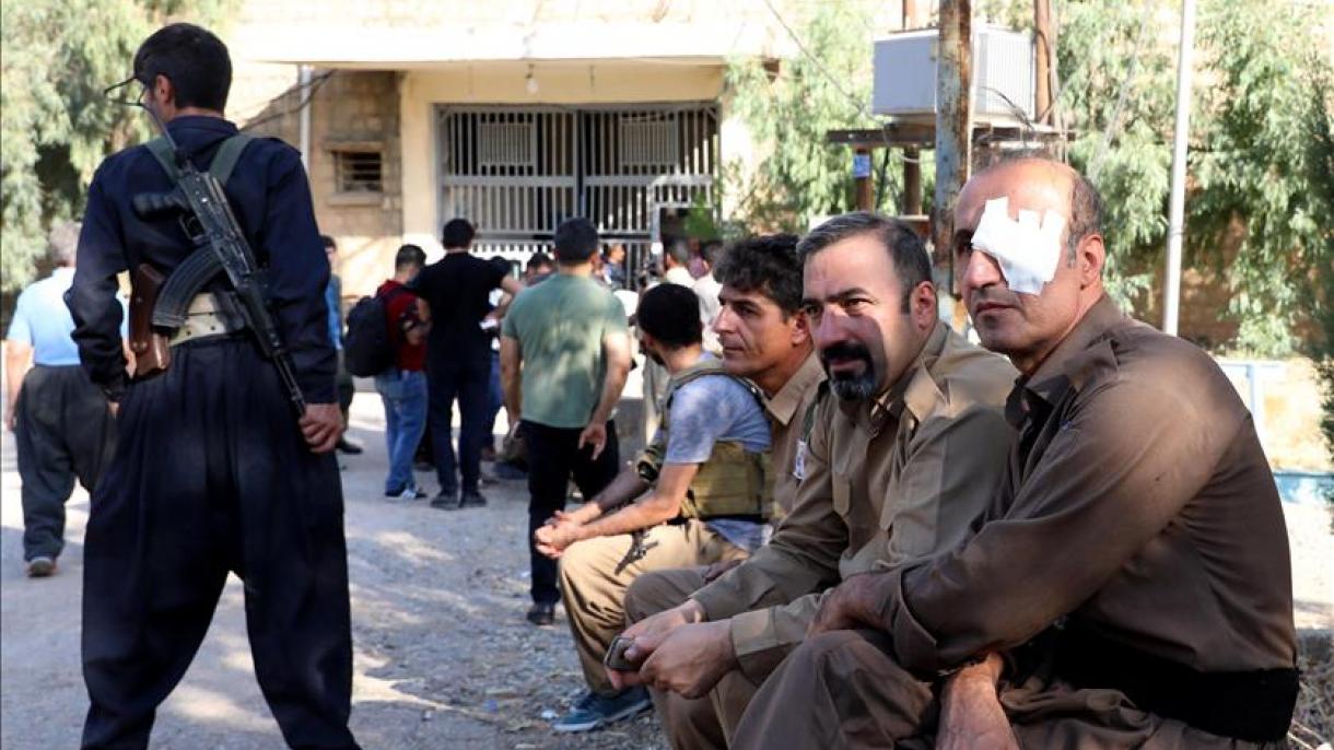 مرکز حزب دموکرات کردستان هدف پنج حمله موشکی قرار گرفت