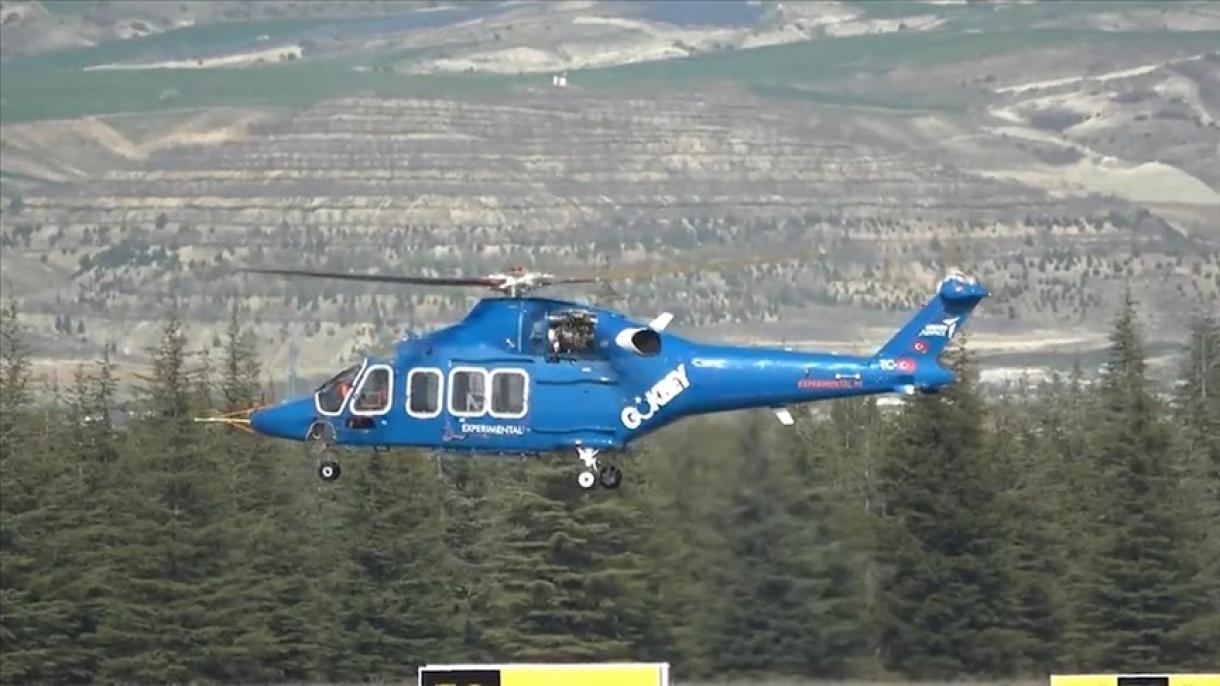 هلیکوپتر بومی تورکیه «گوک ‌بی» آماده پرواز وظیفوی اش در سرتاسر کشور