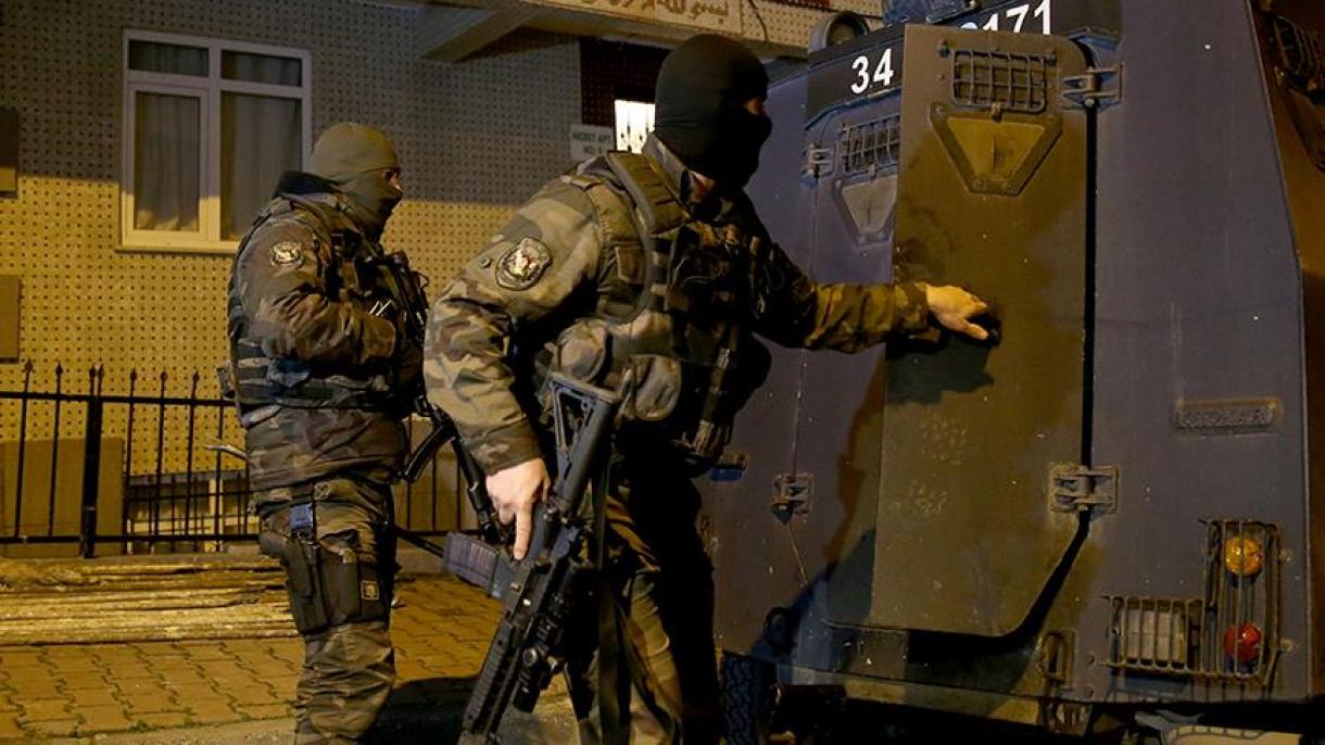 دستگیری 5 نفر طی عملیات ضد تروریستی در استانبول
