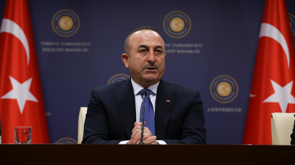 وزیر امور خارجه ترکیه با همتای امریکائی خود صحبت نمود