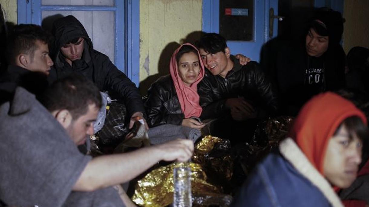ترکی سے یونانی جزیرے میدیلی کو مہاجرین کی نقل مکانی