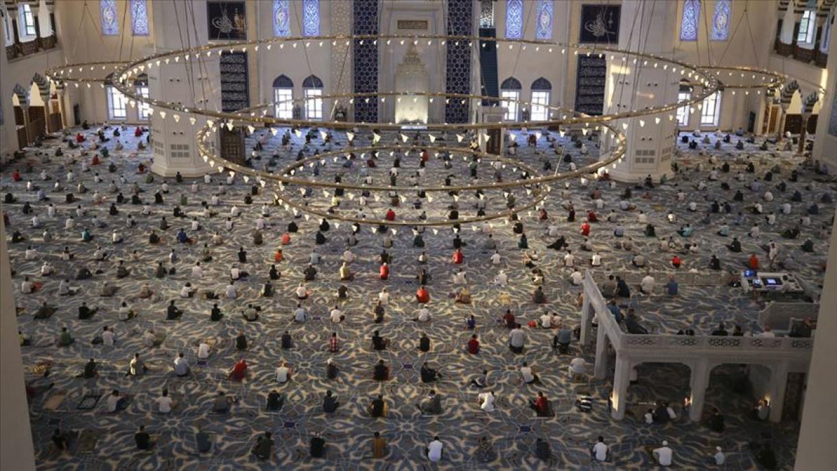برگزاری نخستین نماز عید در مسجد ایاصوفیه