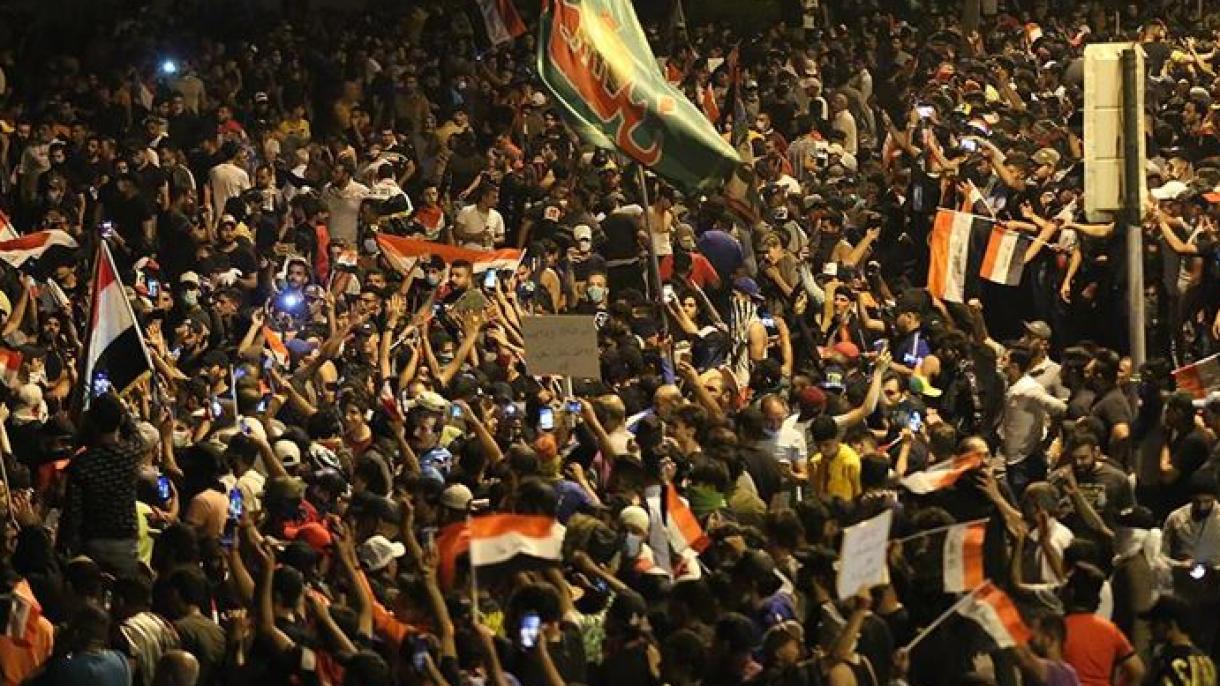 عراق میں مظاہروں میں تیزی کے بعد سیکورٹی قوتوں کا اعلامیہ