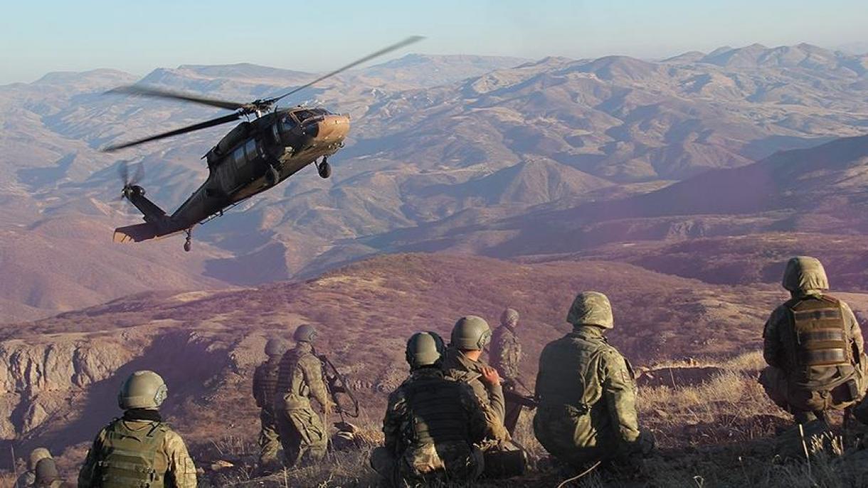 土耳其部队在西尔纳克清剿PKK恐怖分子