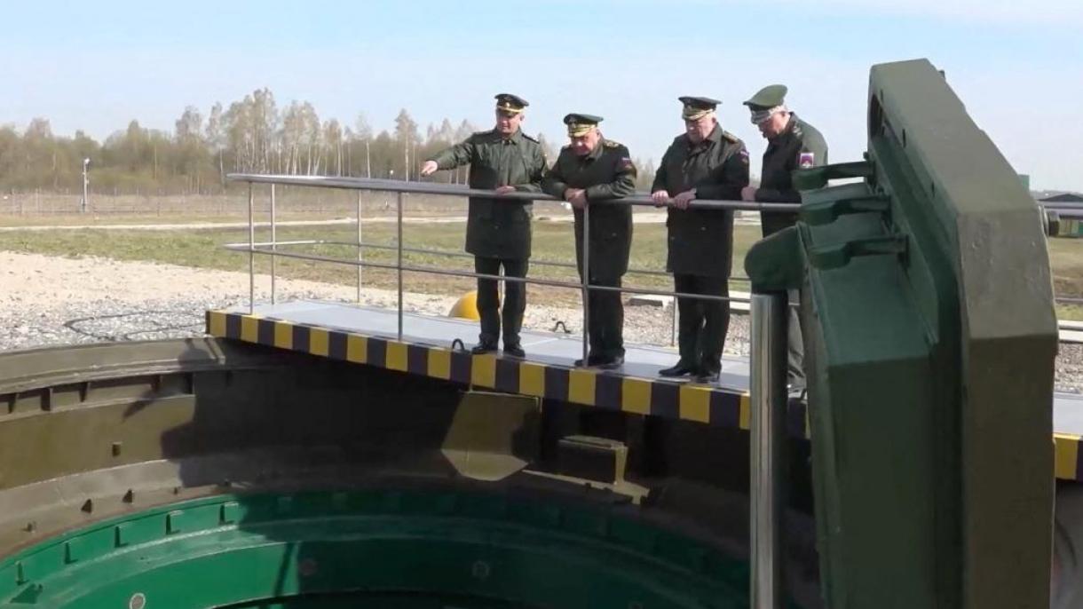 Сергей Шойгу инспектира руските ракетние войски със стратегическо предназначение