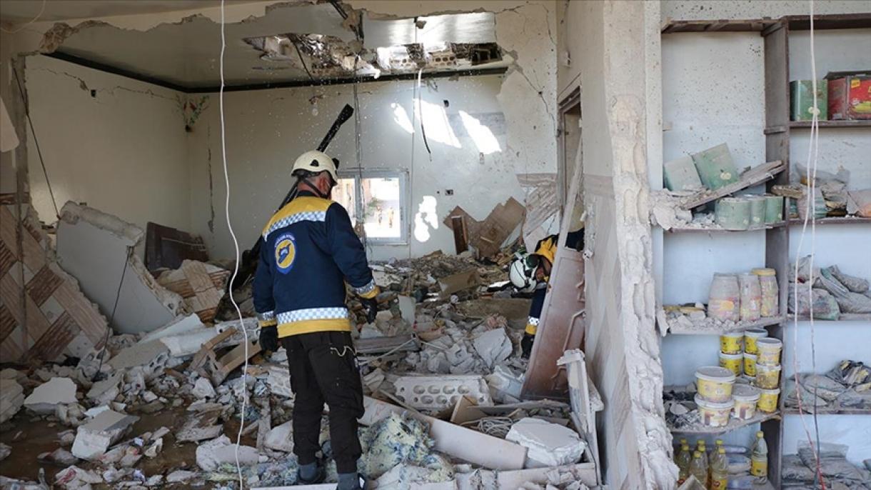6 civil megsérült az idlibi támadásban
