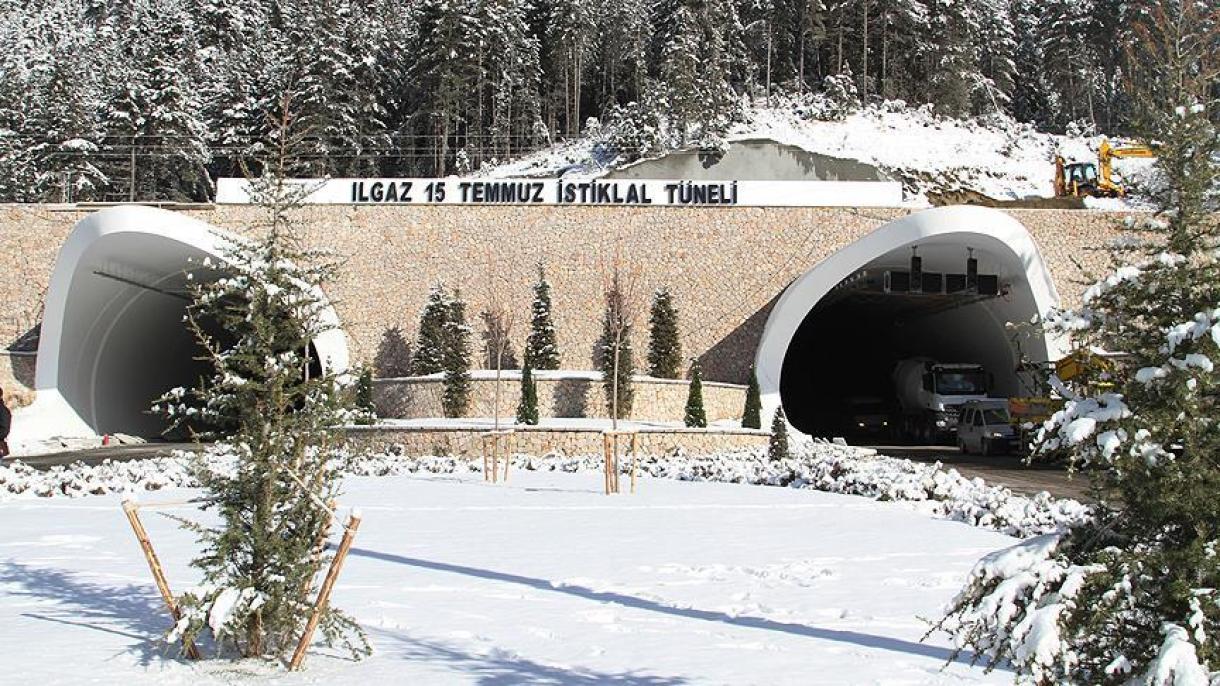 Turkiyada “Ilgaz 15 iyul Istiqlol tuneli” xizmatga tayyor...