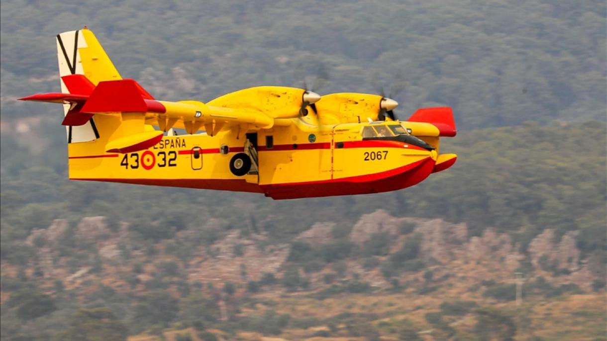 Equipo español participa en los esfuerzos para la extinción de incendios en Turquía