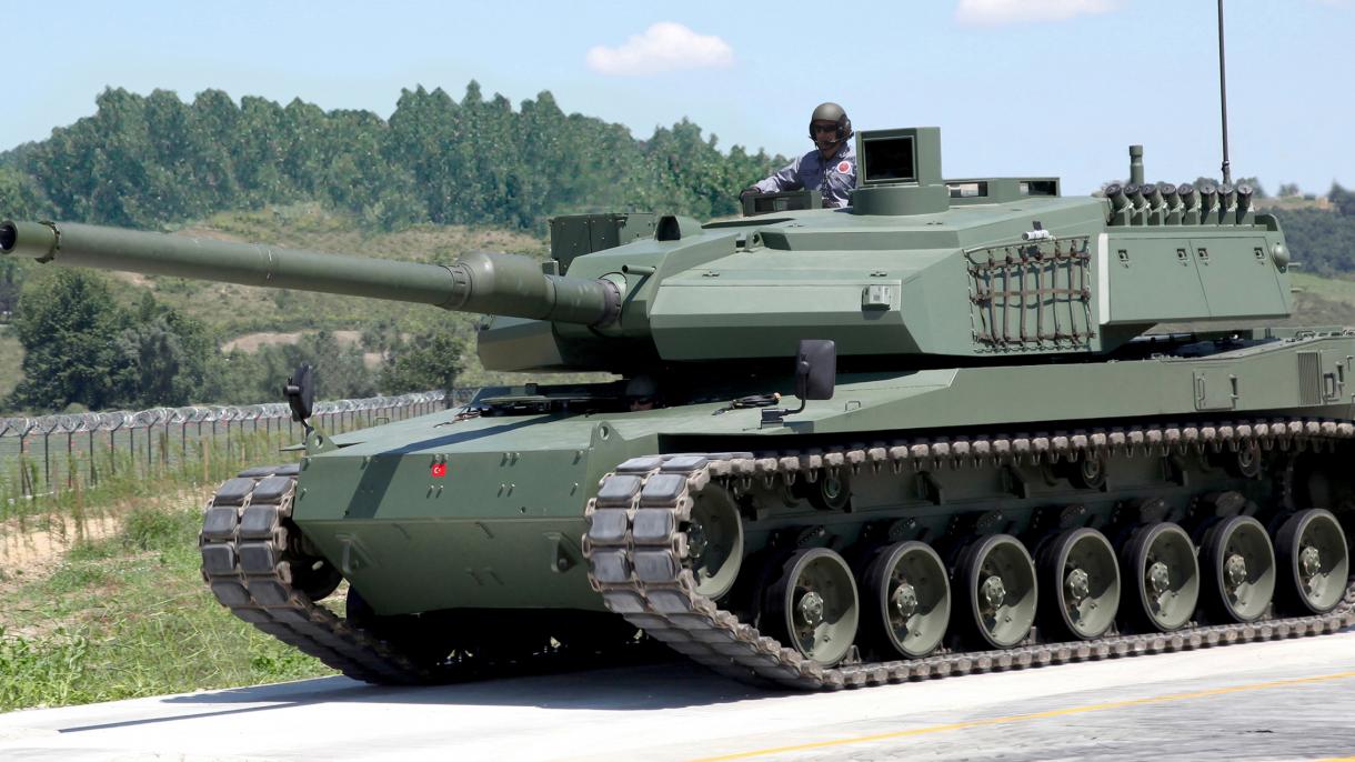 Foi hoje assinado o acordo para a produção em série do tanque de guerra Altay, de produção turca