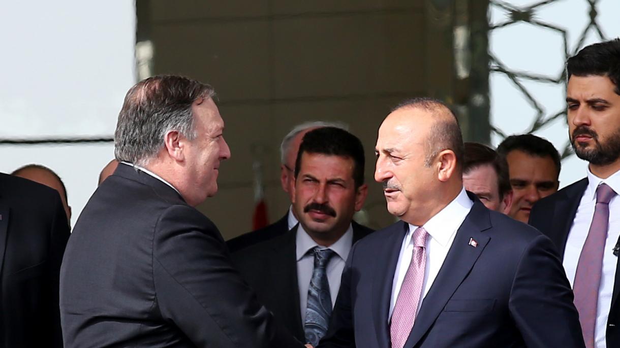 وزیر امور خارجه ترکیه با همتای امریکایی خود ملاقات کرد