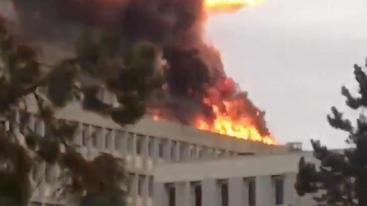Esplosione  nel campus dell'Università di Lione 1
