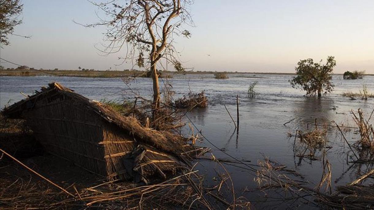 Hurrikán pusztít Mozambikban