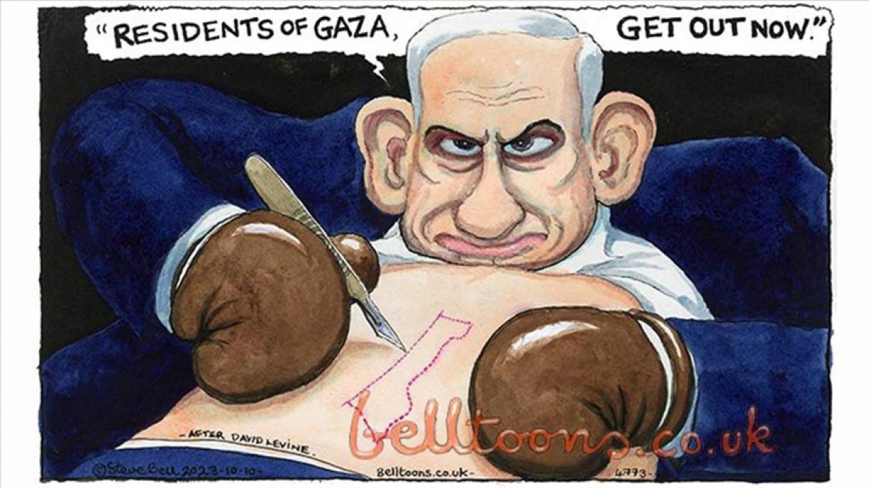 Netanyahunun karikaturasına görə işdən çıxarıldı
