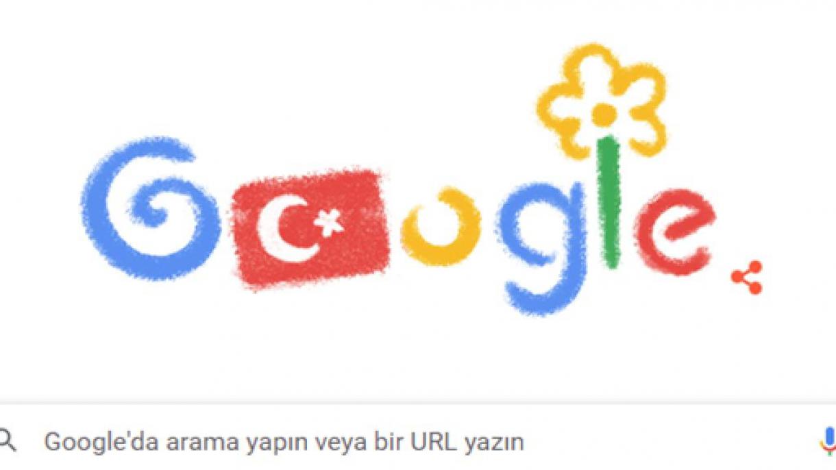 “Google”də 23 Aprel Milli Suverenlik və Uşaq Bayramı "doodle"u