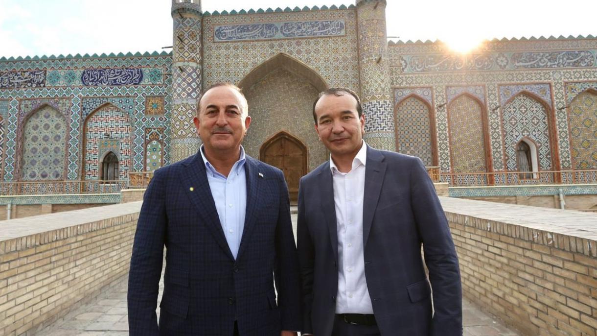 دیدارهای چاووش‌اوغلو در ازبکستان