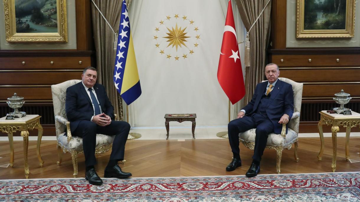 دیدار اردوغان و میلوراد دودیک