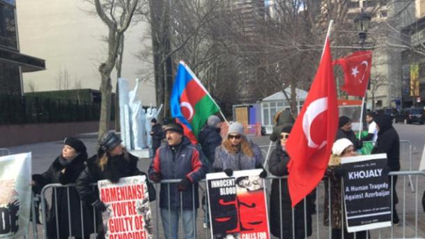 Διαδηλώσεις στις ΗΠΑ, Γαλλία και στο Ιράκ κατά της Αρμενίας