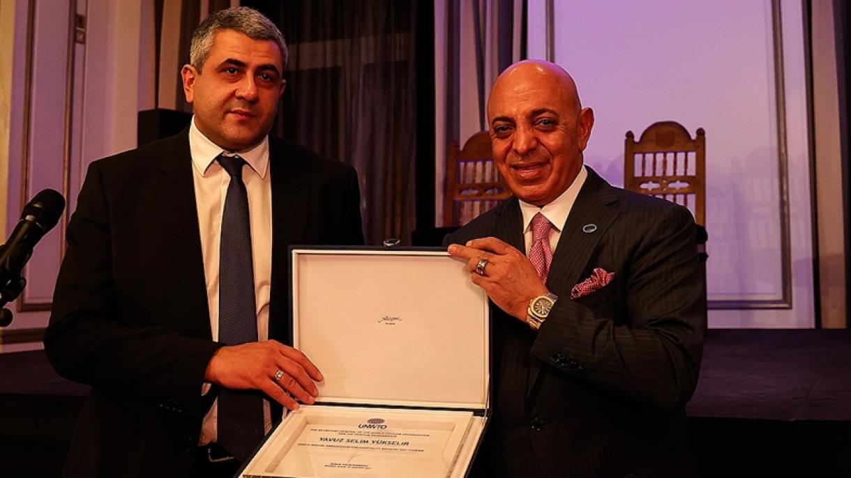 O turco Yavuz Selim Yükselir eleito Embaixador Especial do Setor de Turismo e Hotelaria