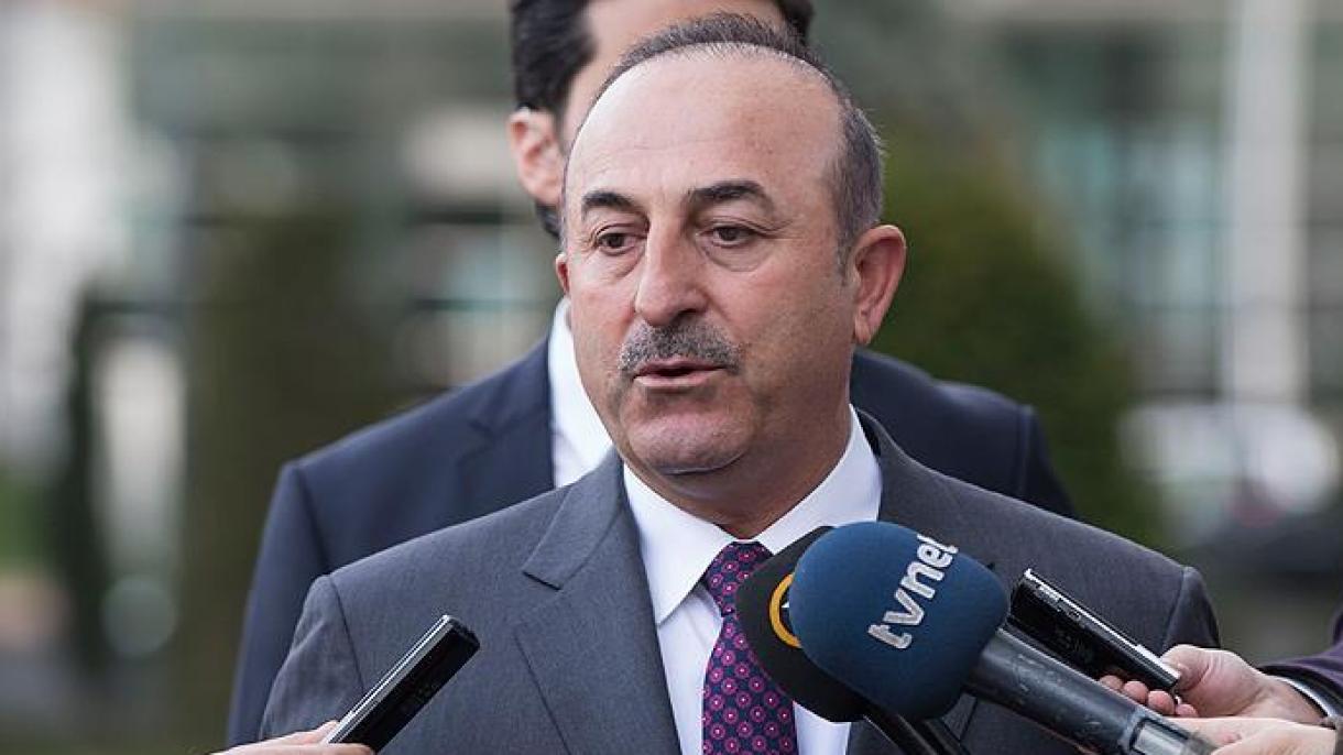 Mevlut Cavusoglu cu privire la liderul PYD / PKK Salih Muslum