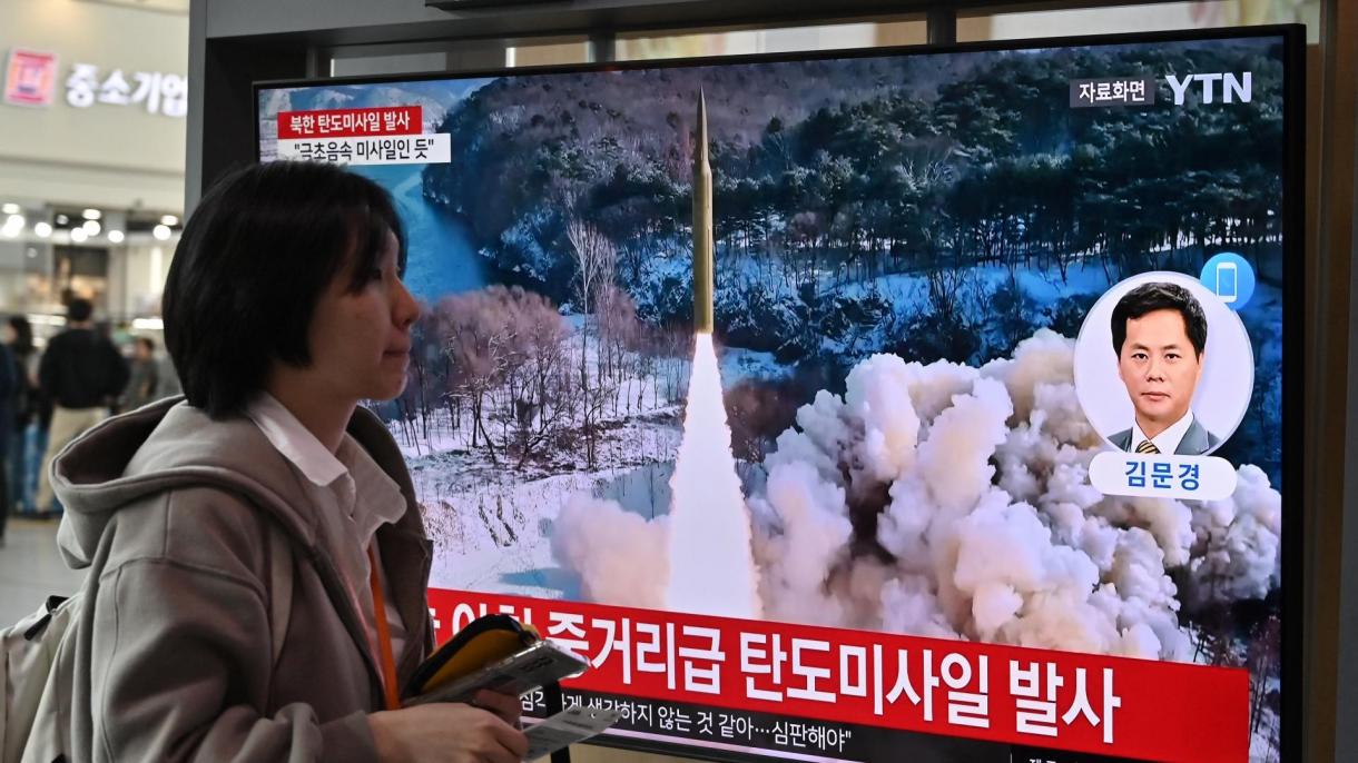 کره شمالی موشک بالستیک پرتاب کرد