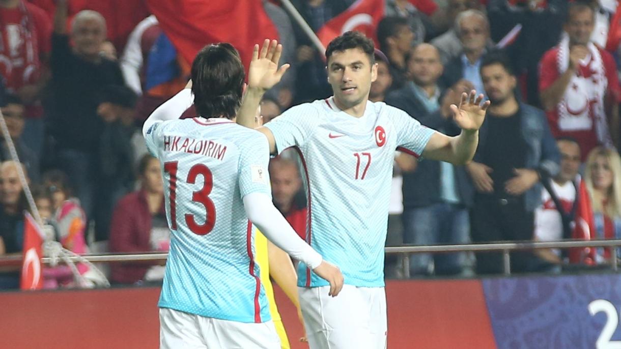 Türkiyənin A Milli Futbol Komandası Kosovonu  2-0 hesabı ilə məğlub etdi