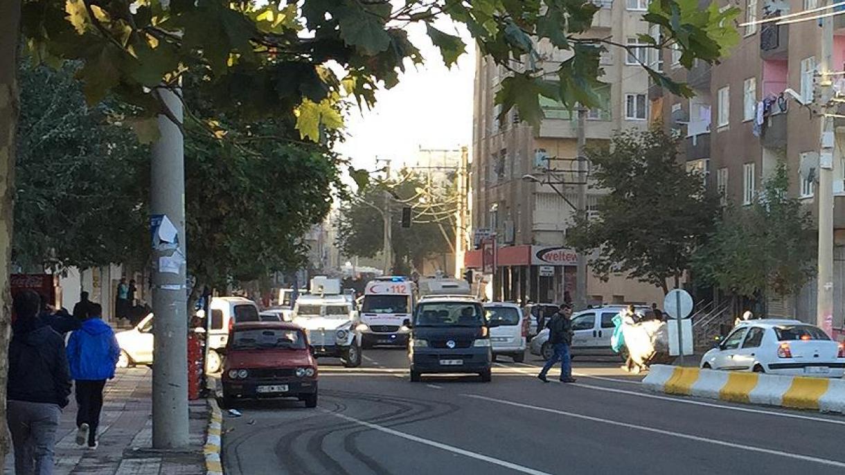 Diyarbakir Xavfsizlik Mudirligining Bag'lar tumanida bombali hujum