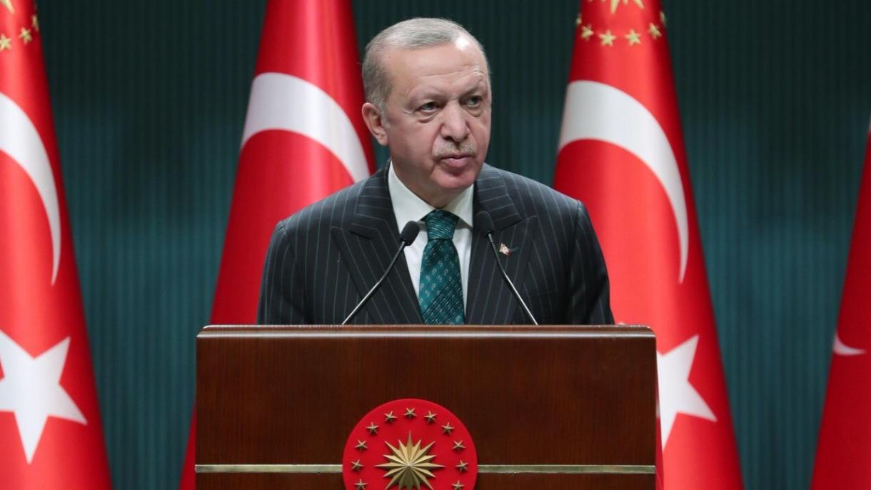 Р. Т. Эрдоган  "Көптөгөн көрсөткүч  өлкөбүздү жаркын келечектин күтүп жаткандыгын айгинелеп жатат"
