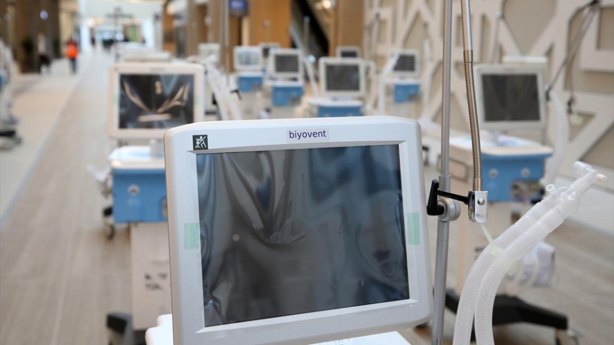 تورکیه حدود 2000 دستگاه‌ تنفس مصنوعی به کشورهای دیگر ارسال کرد