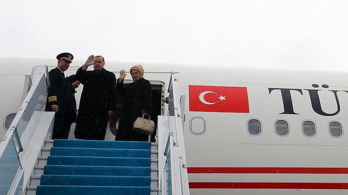 اردوغان کورفز اولکه لری گه سفر قیله دی