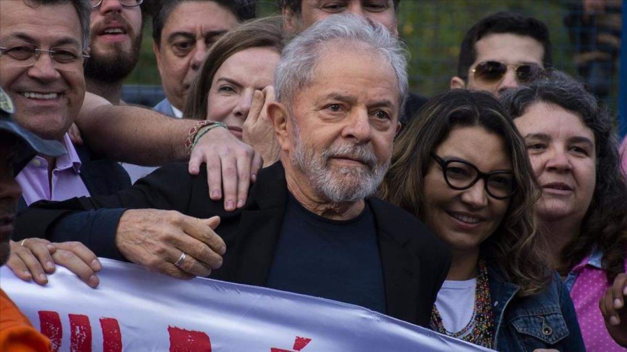 Lula da Silva ao sair da prisão: “Não prenderam um homem, tentaram matar uma ideia”